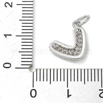 Стойки обшивки латунь микро проложить Циркон подвеску KK-K392-25P-1