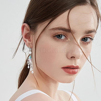 100 шт. крючки для сережек из нержавеющей стали 304 STAS-SC0010-42P-1