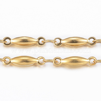 3.28 фут ионного покрытия (IP) 304 нержавеющая сталь прутковая цепь X-CHS-H009-18G-1