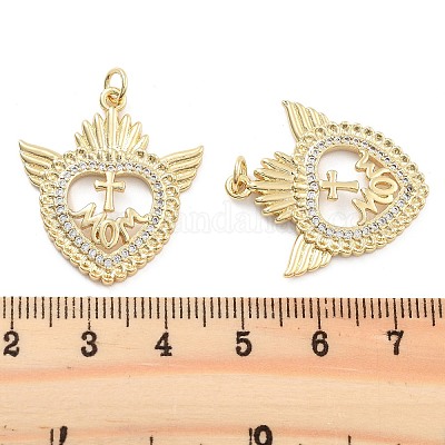 Кулон из циркония KK-U009-10A-G-1