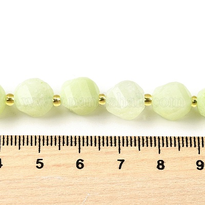 Нити бусин из натурального кварца окрашенные G-U023-A02-15-1