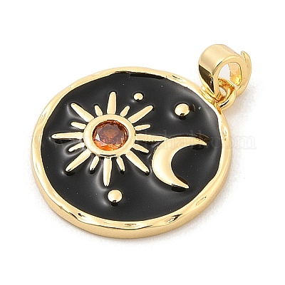 Стойки обшивки латунь горный хрусталь подвески KK-S407-10G-1