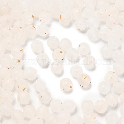 Матовые прозрачные акриловые бусины X1-OACR-F013-12L-1