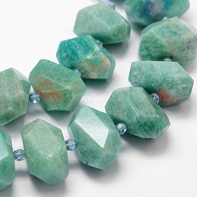 Естественно амазонит шарик нити G-H038-22-1