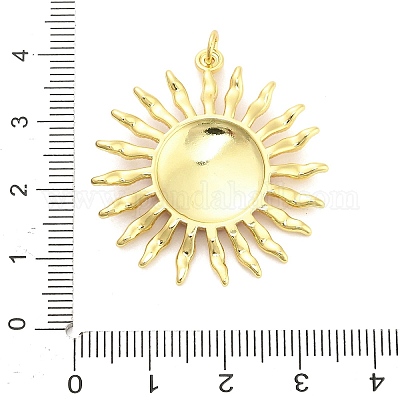 Латунь эмаль подвески&nbsp;X-KK-H527-35G-01-1