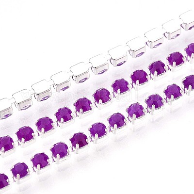 Cadenas de la taza del Rhinestone de hierro&nbsp;CH-T006-01A-04-1