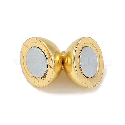 Стойка металлизированный латунь магнитные застежки KK-Z070-20G-02-1