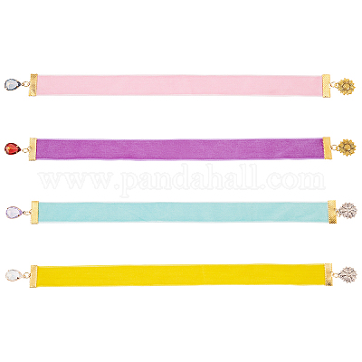 Colorful Ribbon Bookmarks Set