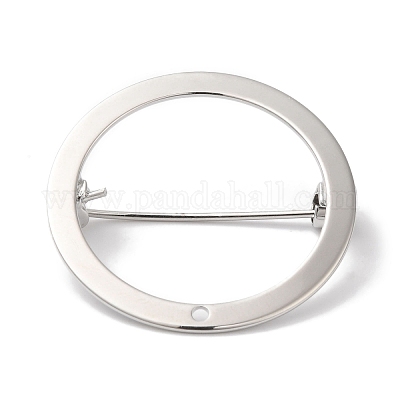 Фурнитура латунная для броши KK-U013-12P-1