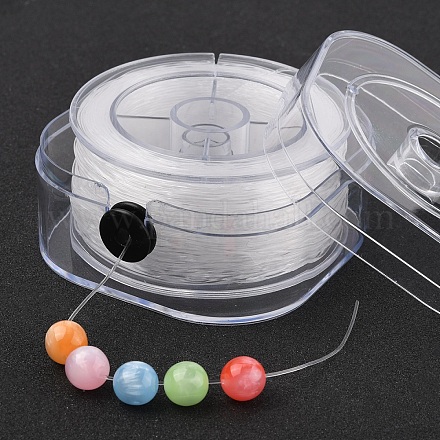 Круглая эластичная кристаллическая нить&nbsp;EW-YW0002-C02-02-1