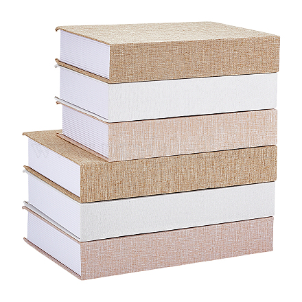 6 шт. 6 стиля поддельная книга-модель-симуляция AJEW-NB0008-24B-1