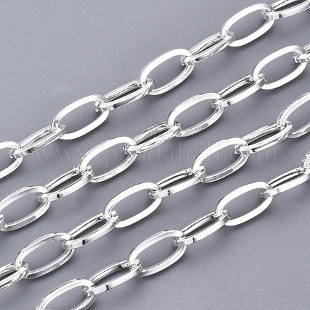 304 Stainless Steel Paperclip Chains CHS-N001-13S-1