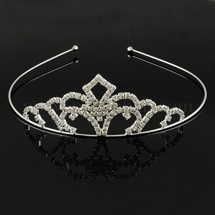 Модные свадебные кольца короны горный хрусталь для волос OHAR-R271-15-1