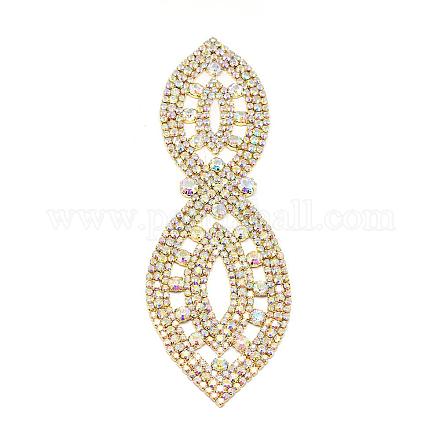 Cabochon strass in ottone RB-S042-04G-AB-1