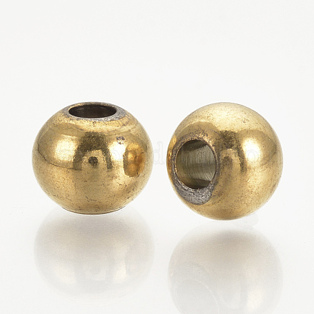 Perles en 304 acier inoxydable avec placage sous vide STAS-S076-77A-1