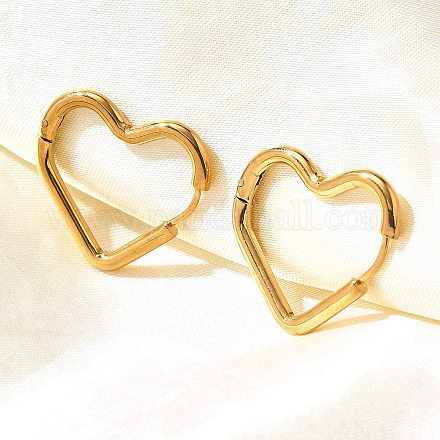 201 серьги-кольца из нержавеющей стали EJEW-Q026-11G-1