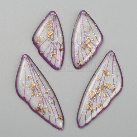 Прозрачные смоляные подвески RESI-TAC0004-24D-1