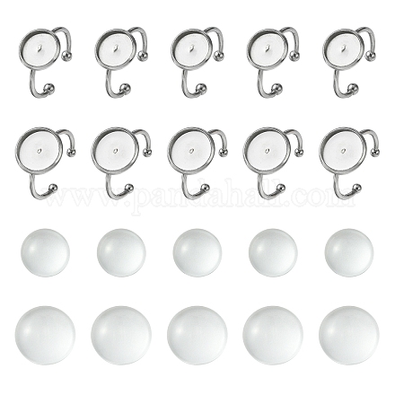 Набор для изготовления колец-манжет из нержавеющей стали 304 своими руками DIY-YW0008-56-1