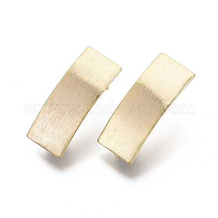 Accessoires de clous d'oreilles en laiton X-KK-N233-015-NF-1