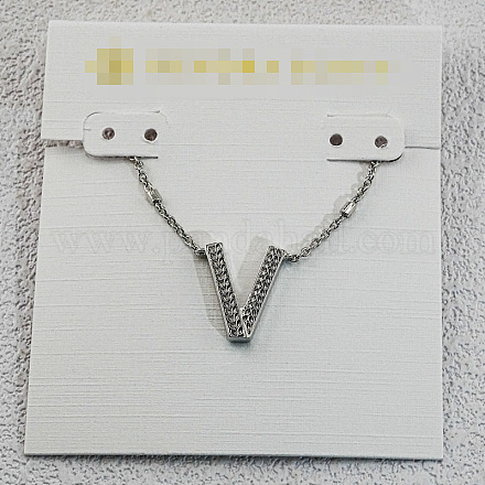 Латунные инициальные подвески-ожерелья для женщин FS-WG8E27F-48-1