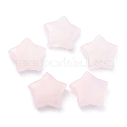 Perlas naturales de cuarzo rosa G-O196-06A-1
