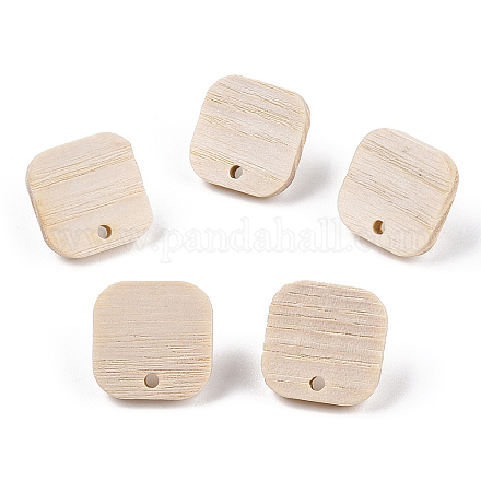 Risultati di orecchini a bottone in legno di frassino EJEW-N017-011J-1