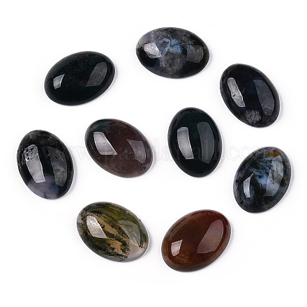 Natural Agate Cabochons X-G-R415-13x18-08-1