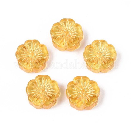 Прозрачные стеклянные бусины GLAA-N055-01C-1