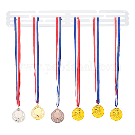 ORIGACH メダルホルダー ディスプレイハンガーラック フレーム ホッケー ブラック 頑丈なメダル 金属製 壁取り付け 取り付け簡単 16インチ ORIGACH メダルホルダー ディスプレイハンガーラック フレーム