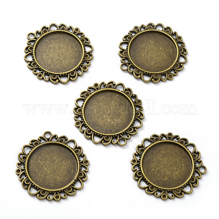 Сеттинги для кабошонов или кулона PALLOY-P224-03AB-1