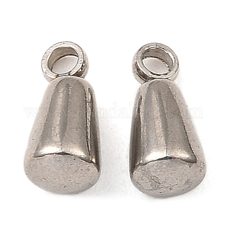 201 Stainless Steel Tail Chain Drop Charms STAS-D061-04B-P-1