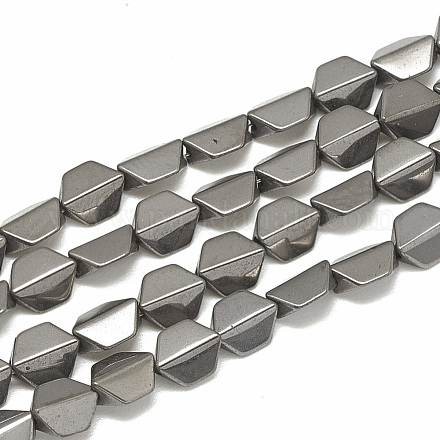Electroplate Non-magnetic Synthetic Hematite Beads Strands G-Q486-101I-1