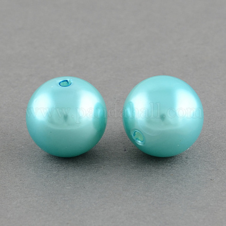 Perles rondes en plastique ABS imitation perle SACR-S074-23mm-A33-1