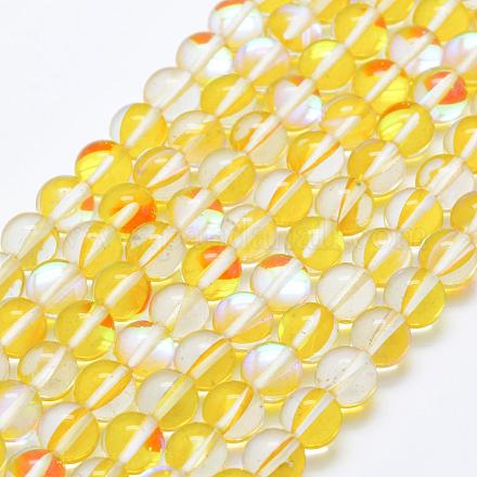 Chapelets de perles en verre GLAA-K021-05-6mm-1