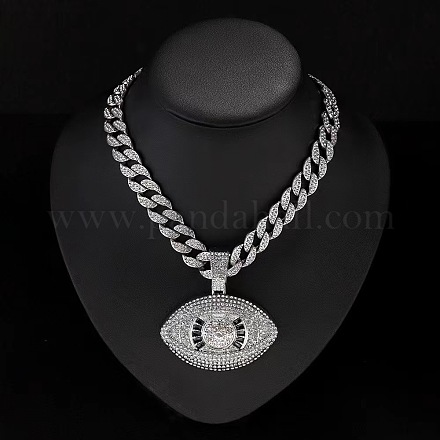 Мужские кубинские звенья цепи из цинкового сплава FS-WG3C954-02-1