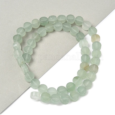 Естественный зеленый авантюрин бисер нитей G-M454-B05-1