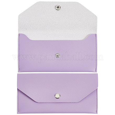 Кошельки из искусственной кожи с кнопками из сплава&nbsp;AJEW-WH20059-54B-1