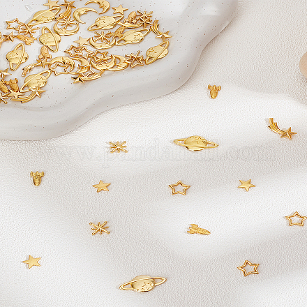 70шт 7 вида кабошонов из цинкового сплава FIND-LP0003-32G-1