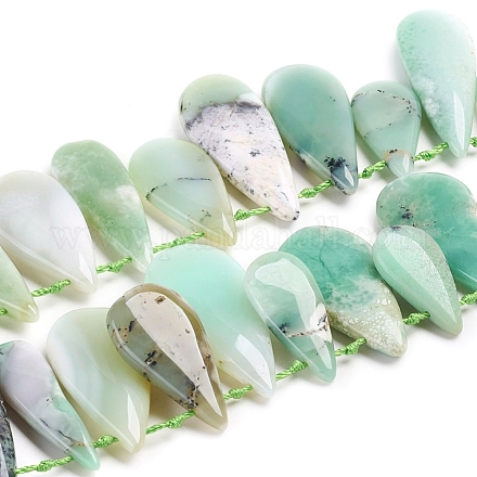 Chapelets de perles en jade australie naturel G-G838-05-1