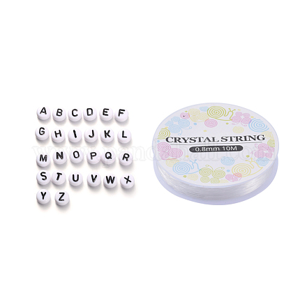 520pcs alphabet perles acryliques MACR-XCP0001-10-1