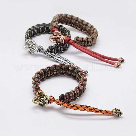 Nylon Cord Bracelets BJEW-P199-04-1