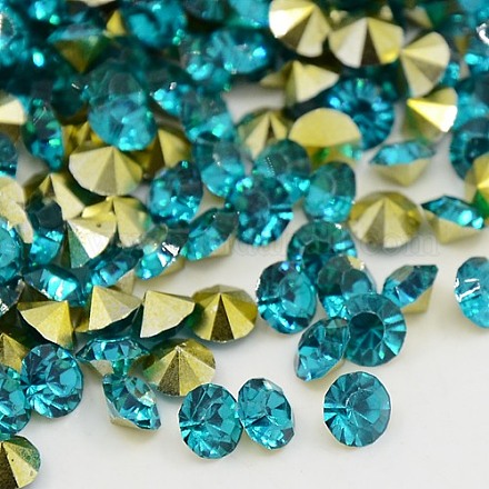 Grade AAA Pointed Back Resin Rhinestones CRES-R120-2.0mm-08-1