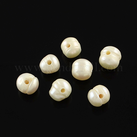 Natural Cultured Freshwater Pearl Beads Strands PEAR-Q004-04A-1