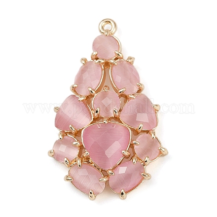 Подвески из латунной кошки KK-R224-16F-G-1