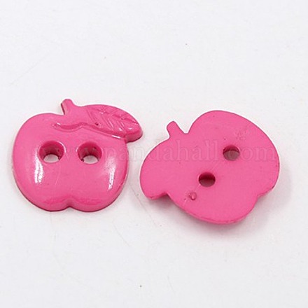 Acrylic Sewing Buttons for Costume Design X-BUTT-E082-C-06-1