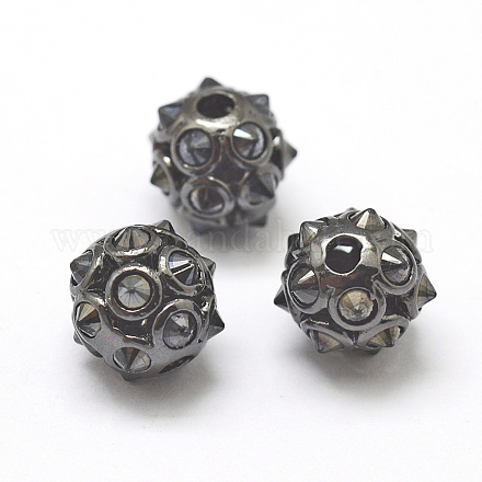 Perles de zircone cubique de grade AAA de micro pave KK-P126-04B-B-NR-1