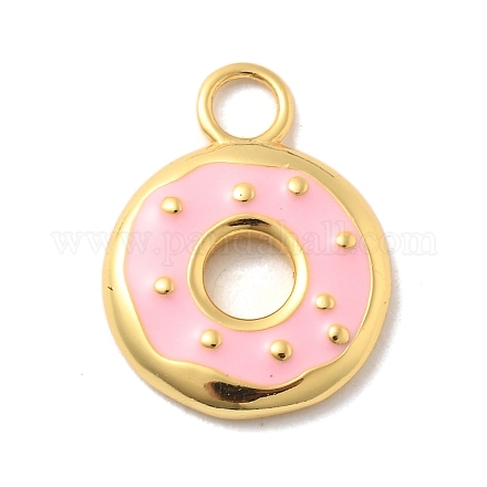 925 подвеска из розовой эмали стерлингового серебра STER-Z012-01G-03-1