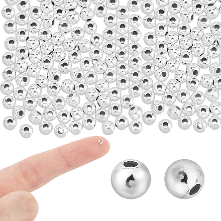 DICOSMETIC 120Pcs 925 Sterling Silver Beads STER-DC0001-21-1