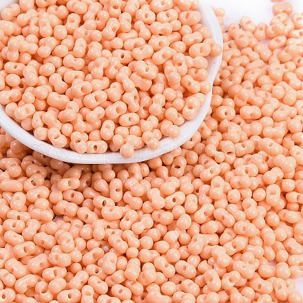 Выпечка краска стеклянные бусины SEED-K010-A14-1