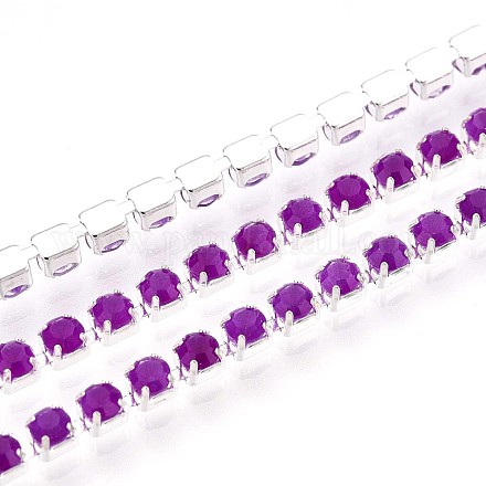 Cadenas de la taza del Rhinestone de hierro&nbsp;CH-T006-01A-04-1